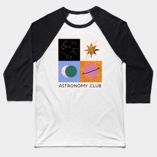 Astronomy Club Baseball T-Shirt